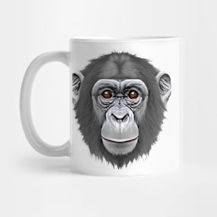 Realistic image with a chimpanzee theme Mug